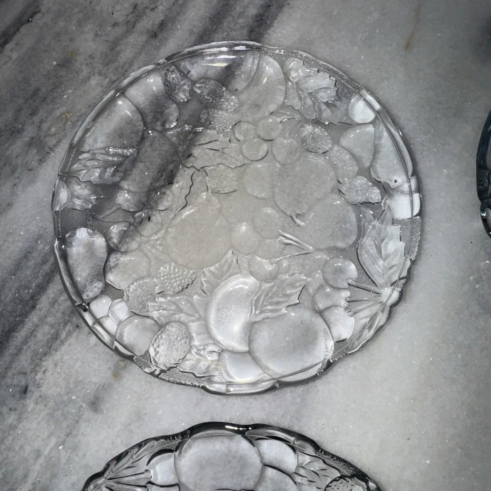 Fruit Bounty Vintage Salad/desert Plates Set Of‎ 4 New In The Box.